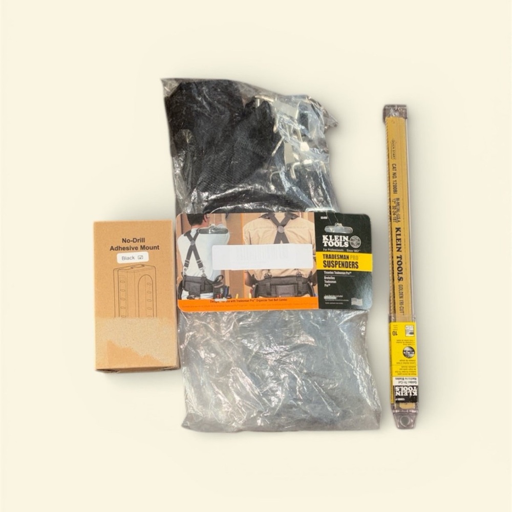 Klein Tools Tradesman Pro Suspenders - Black